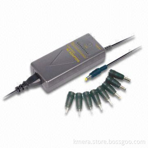 Laptop AC Adapter with 5.5 x 2.5 Connectors and 90W Power, Measures 138 x 5.8 x 35mm